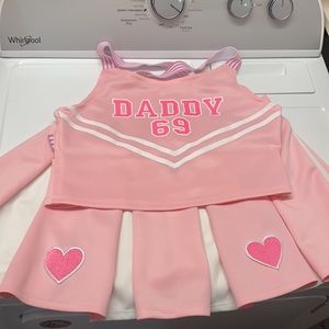 Dolls kill sexy cheerleader costume